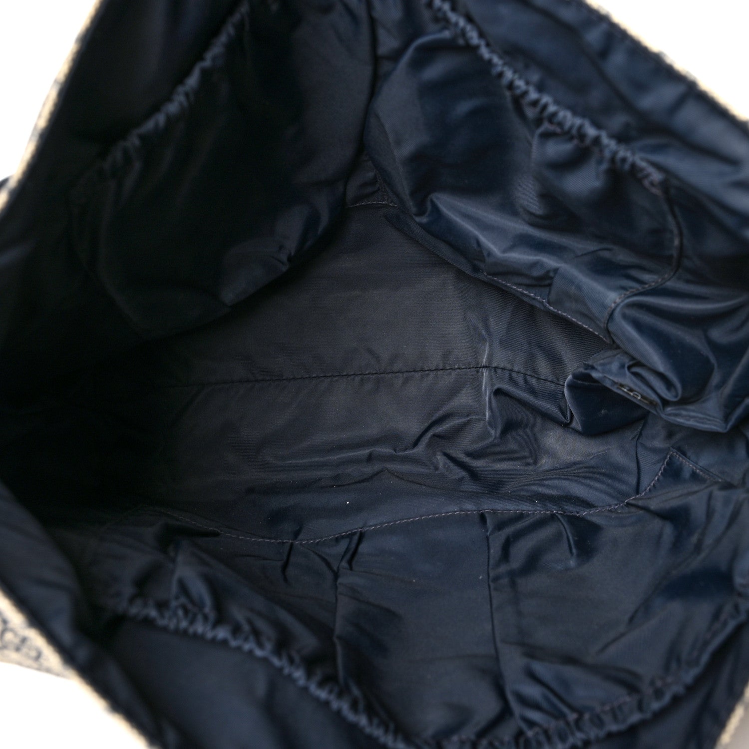 Gucci GG Plus Monogram Messenger Diaper Bag Navy 4 of 11