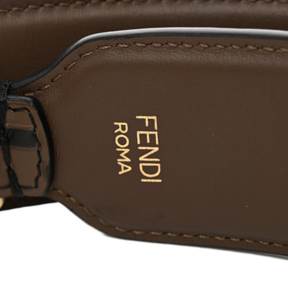 Fendi Vitello Century Bi-Color FF 1974 Embossed Strap You Maya Black 4 of 5