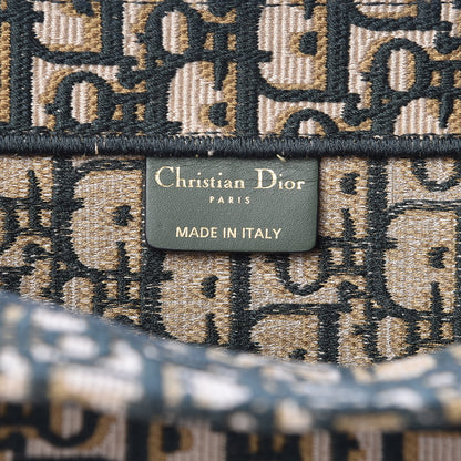 Christian Dior Oblique Large Book Tote Vert Multicolor 6 of 10