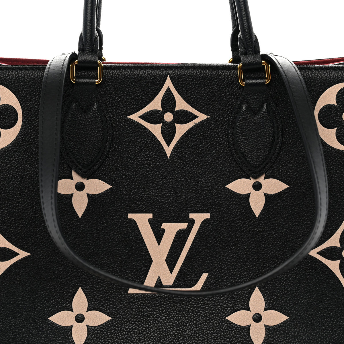 Empreinte Monogram Giant Onthego MM Black Beige