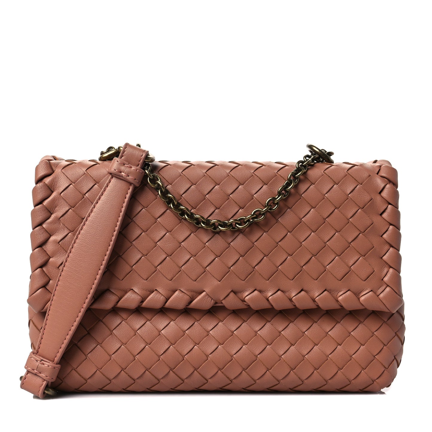 Nappa Intrecciato Baby Olimpia Shoulder Bag