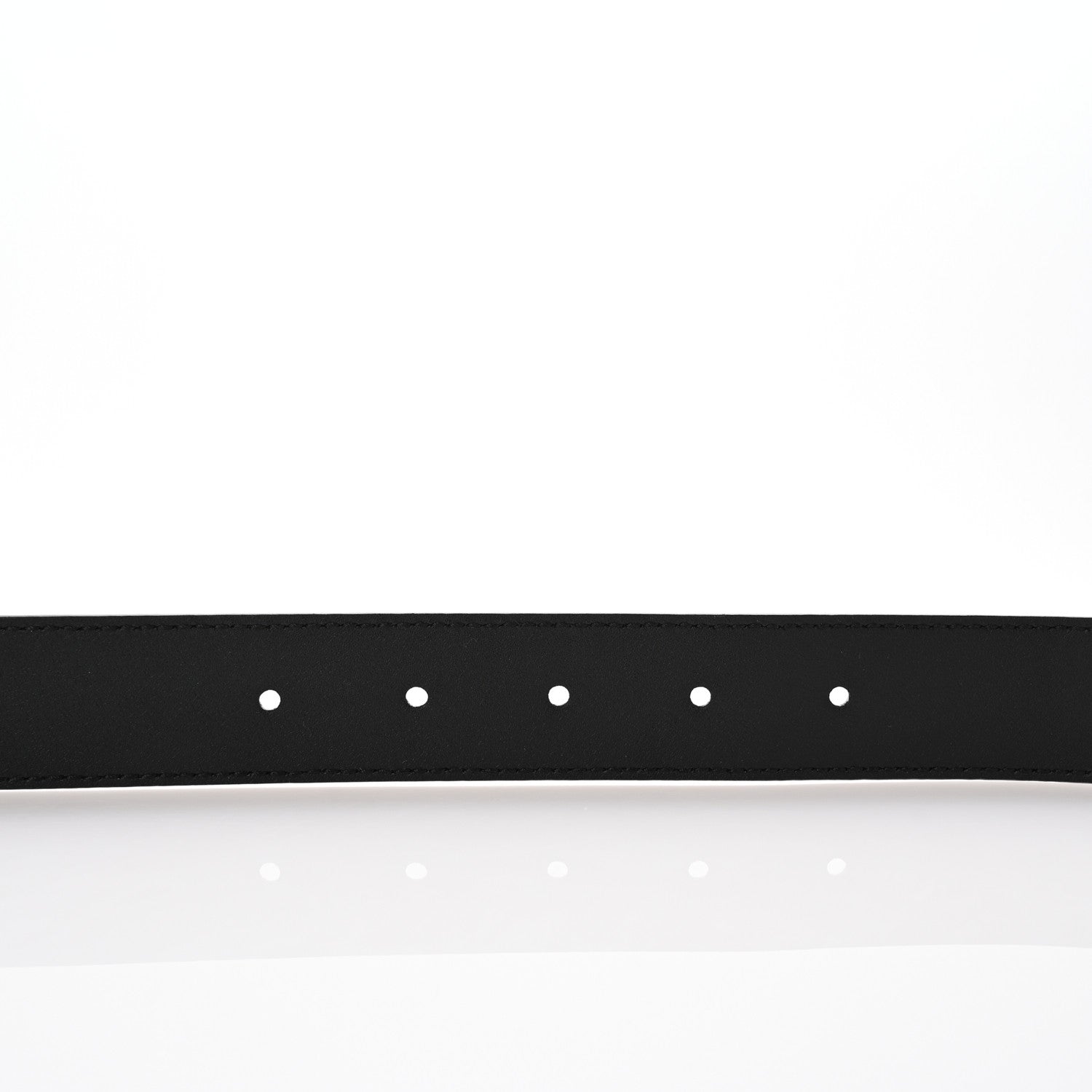 Gucci Calfskin Double G 20mm Belt 75 30 Black 4 of 6