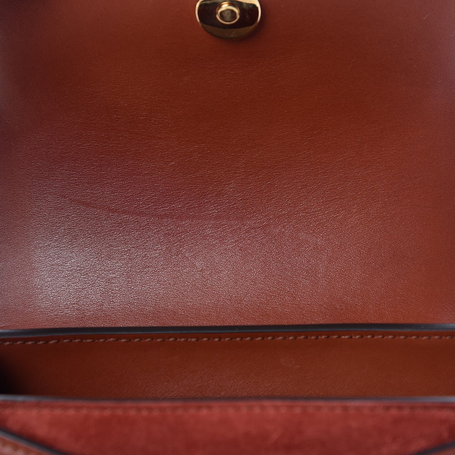 Chloe Calfskin Small Tess Bag Sepia Brown 13 of 13