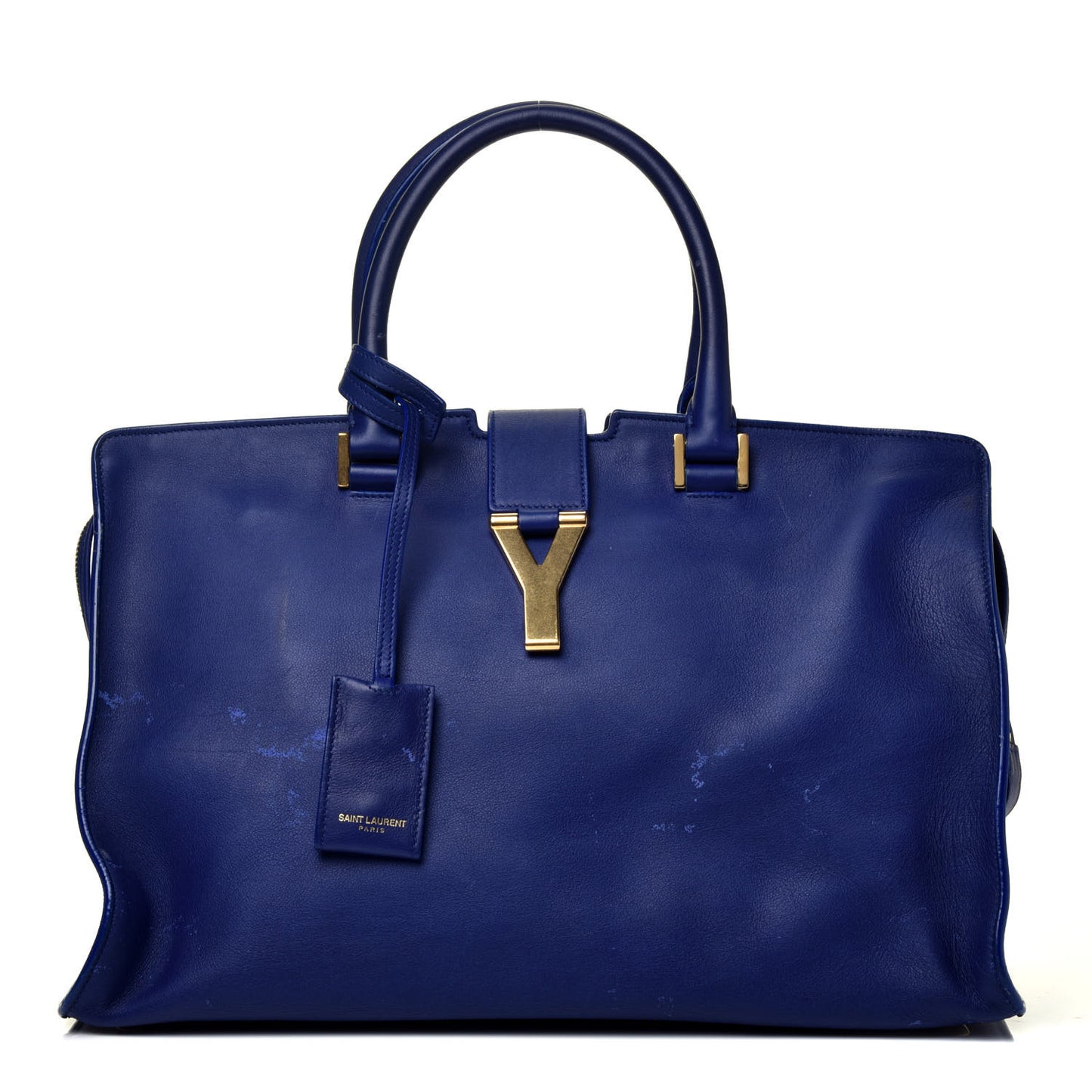 Calfskin Medium Classic Y Cabas Royal Blue