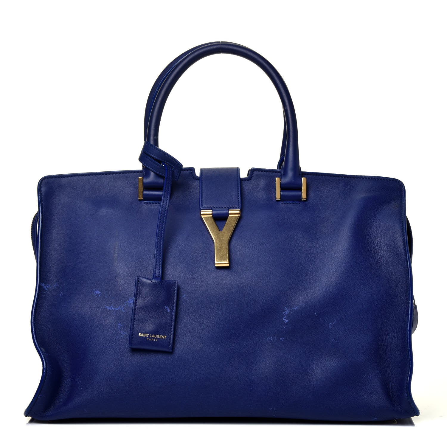 Saint Laurent Calfskin Medium Classic Y Cabas Royal Blue 1 of 12