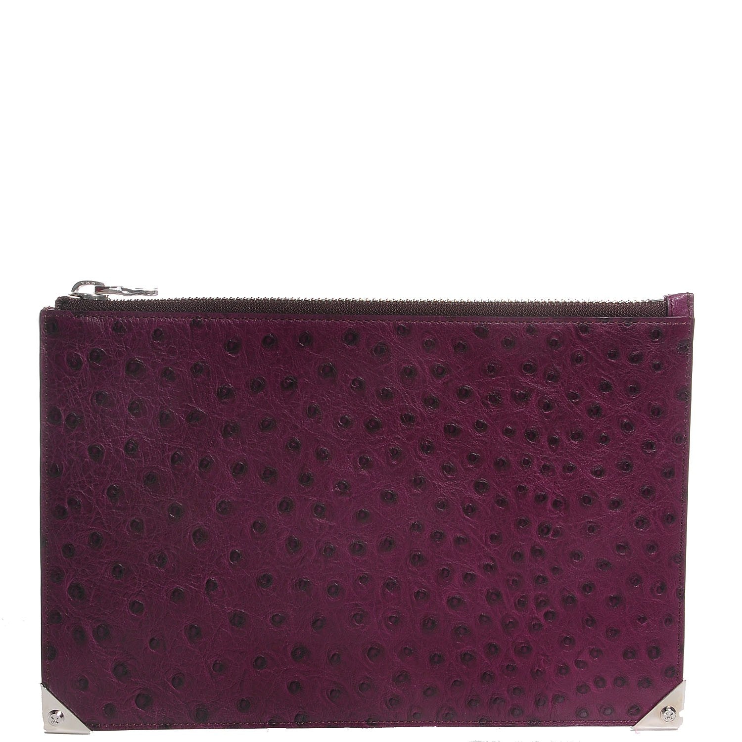 Alexander Wang Soft Drape Calf Prisma Flat Pouch Purple 5 of 6