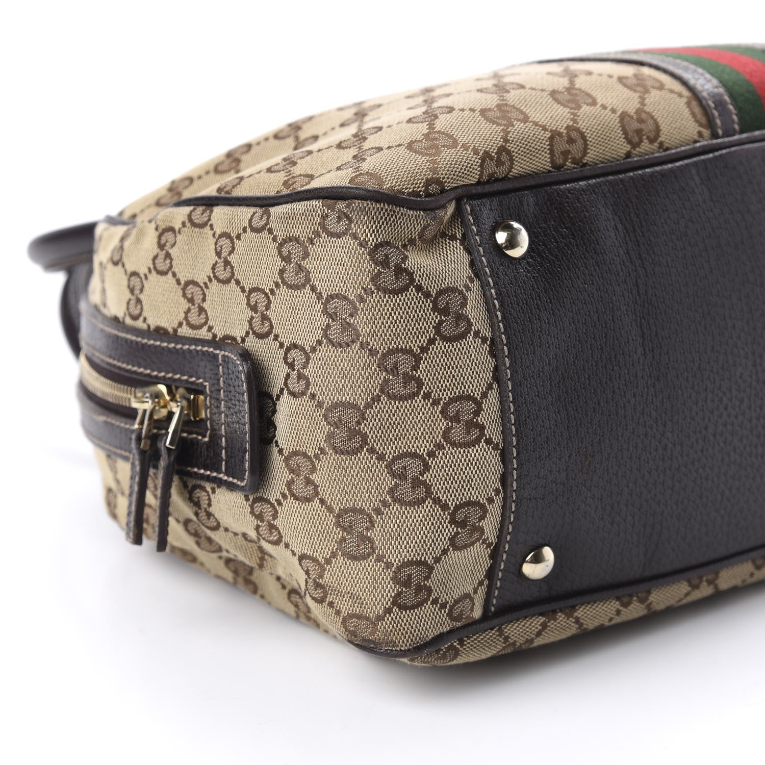 Gucci Monogram Web Blondie Bowler Brown 6 of 10