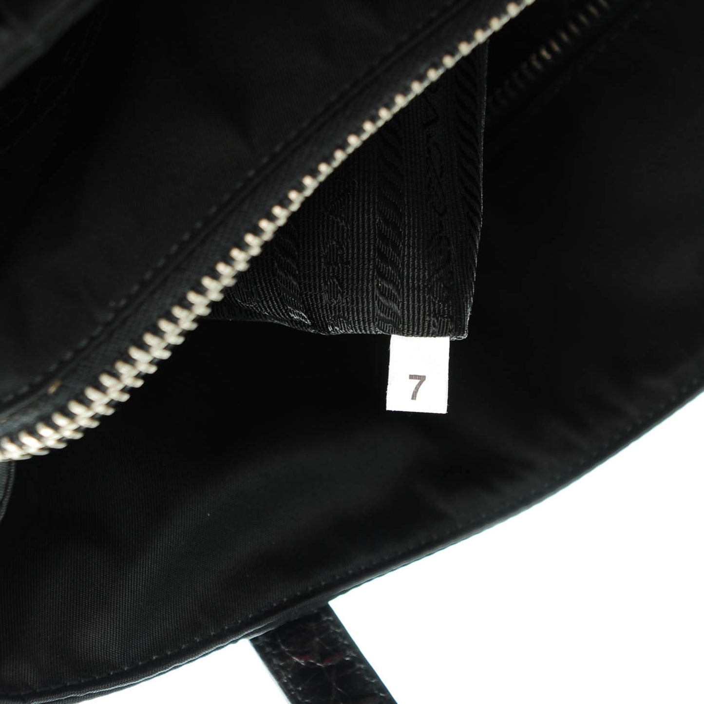 Tessuto Nylon Tote Nero Black