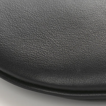 Fendi Vitello Grace Suede Small Croissant Hobo Black 7 of 8