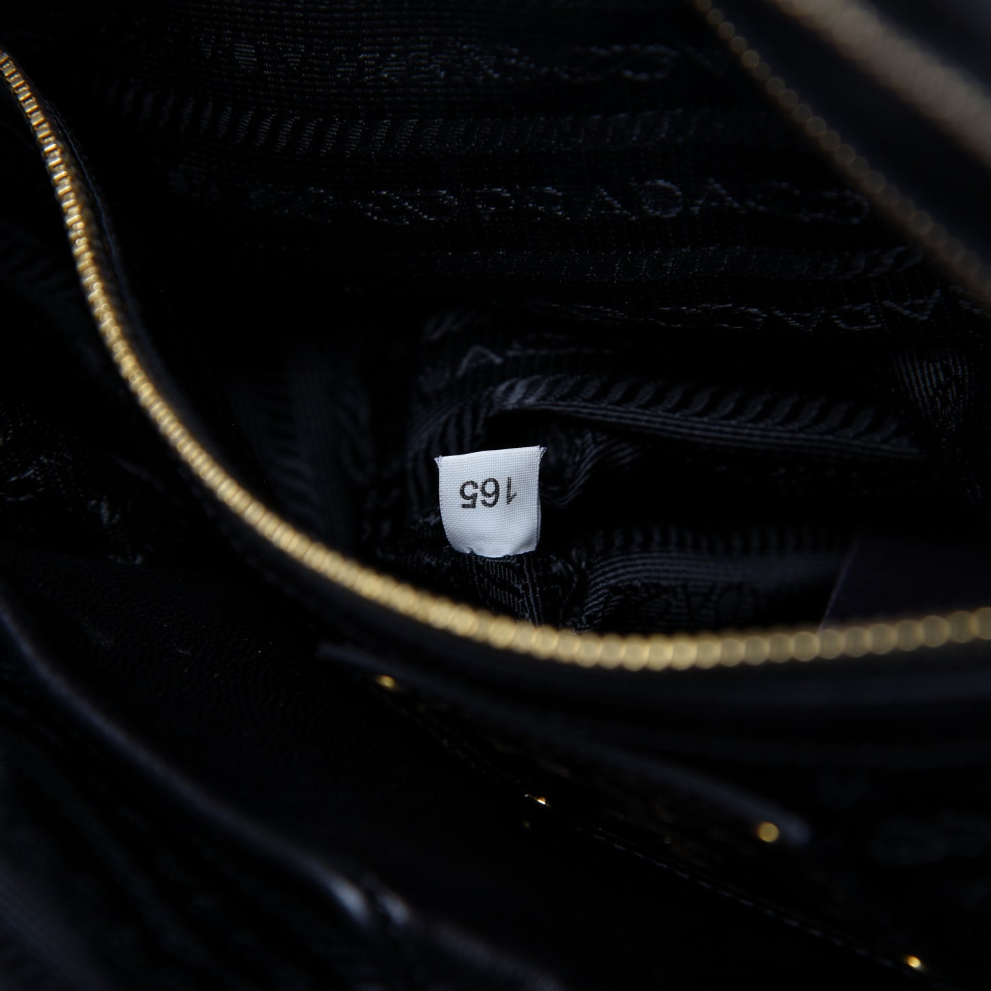 Nappa Gaufre Tote Black