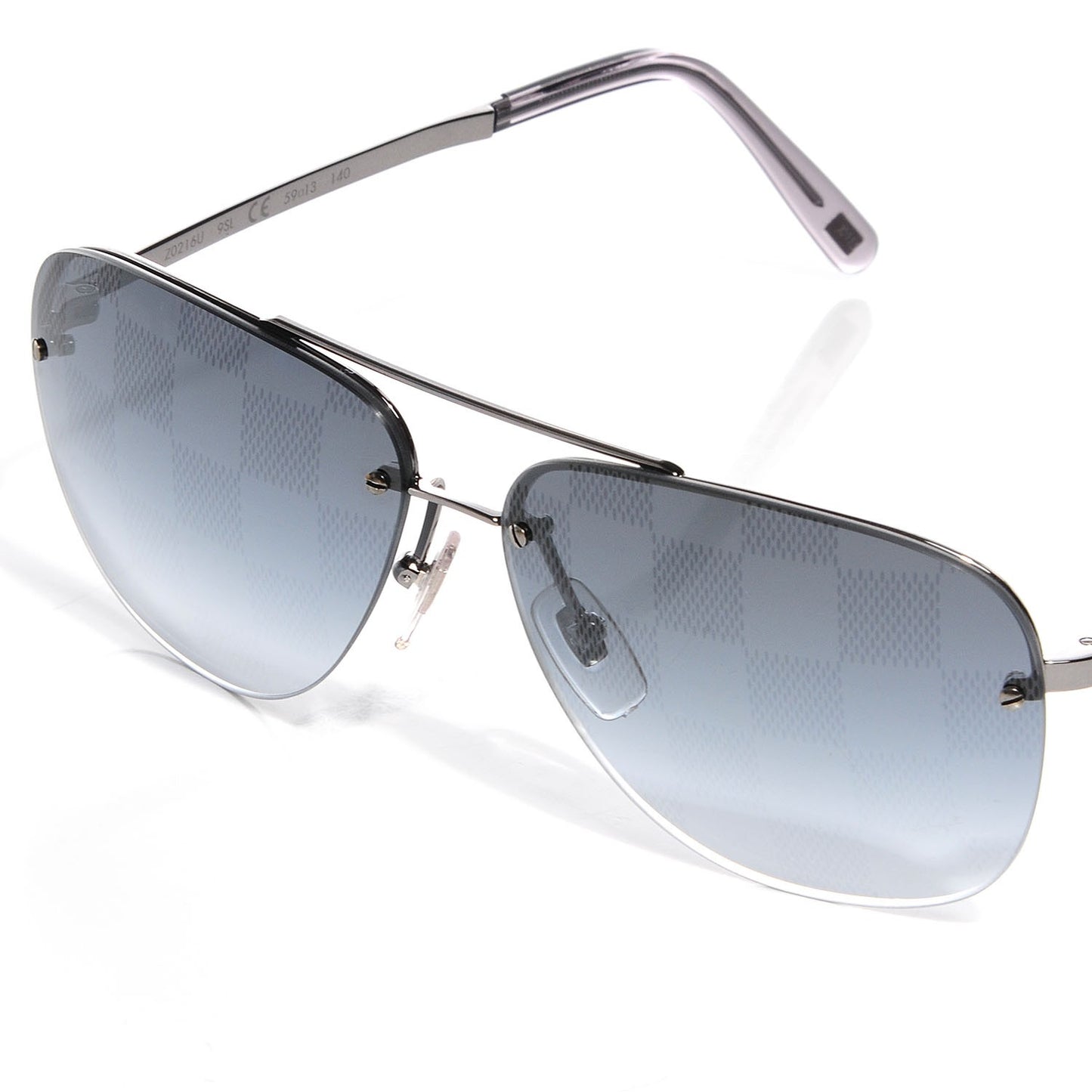 Damier Socoa Aviator Sunglasses Z0216U Silver