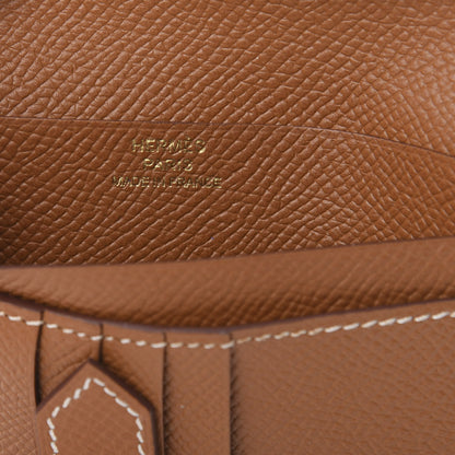 Hermes Epsom Bearn Compact Wallet Gold 6 of 8
