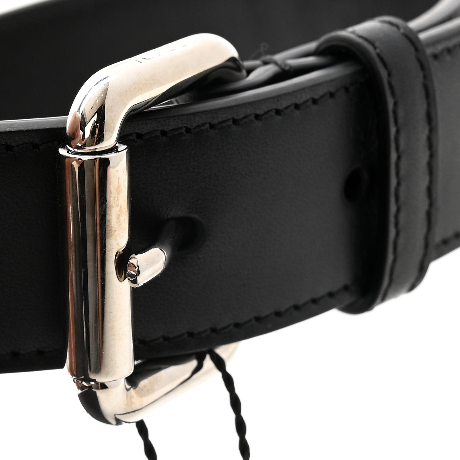 Fendi Vitello Glacier Utility Belt Pouch Black 9 of 10