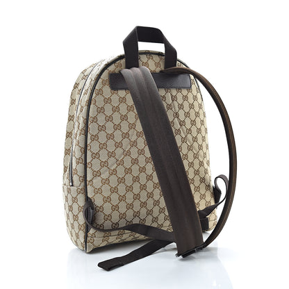 Gucci Monogram Travel Backpack Dark Brown 3 of 10
