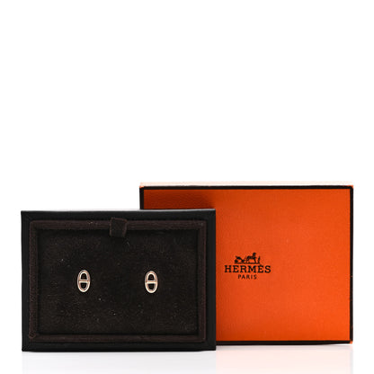 Hermes 18K Rose Gold TPM Farandole Stud Earrings 5 of 5