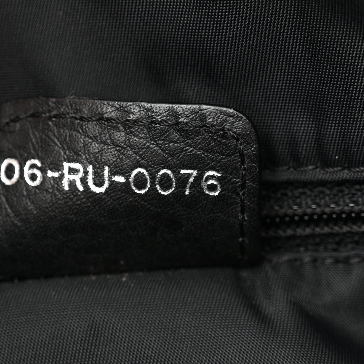 Monogram Street Chic Messenger Black