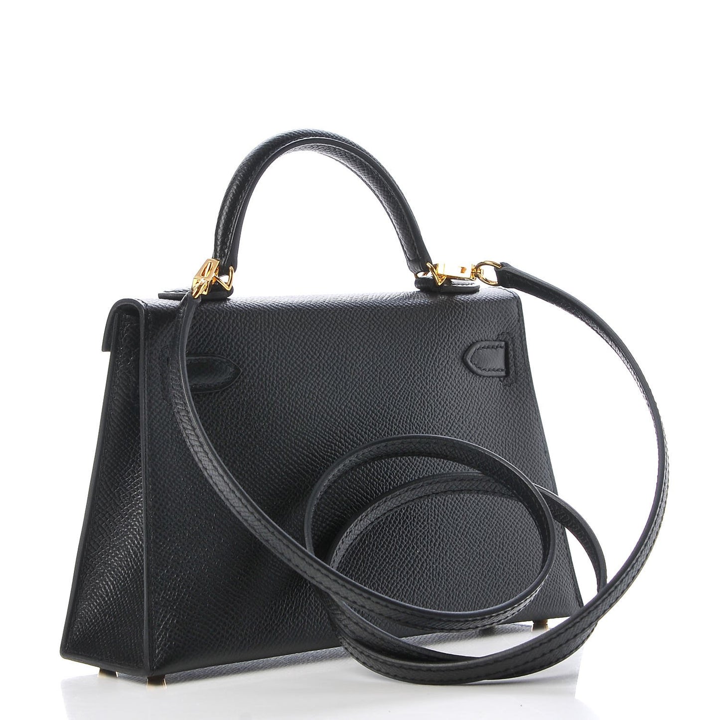 Epsom Mini Kelly Sellier 20 Black
