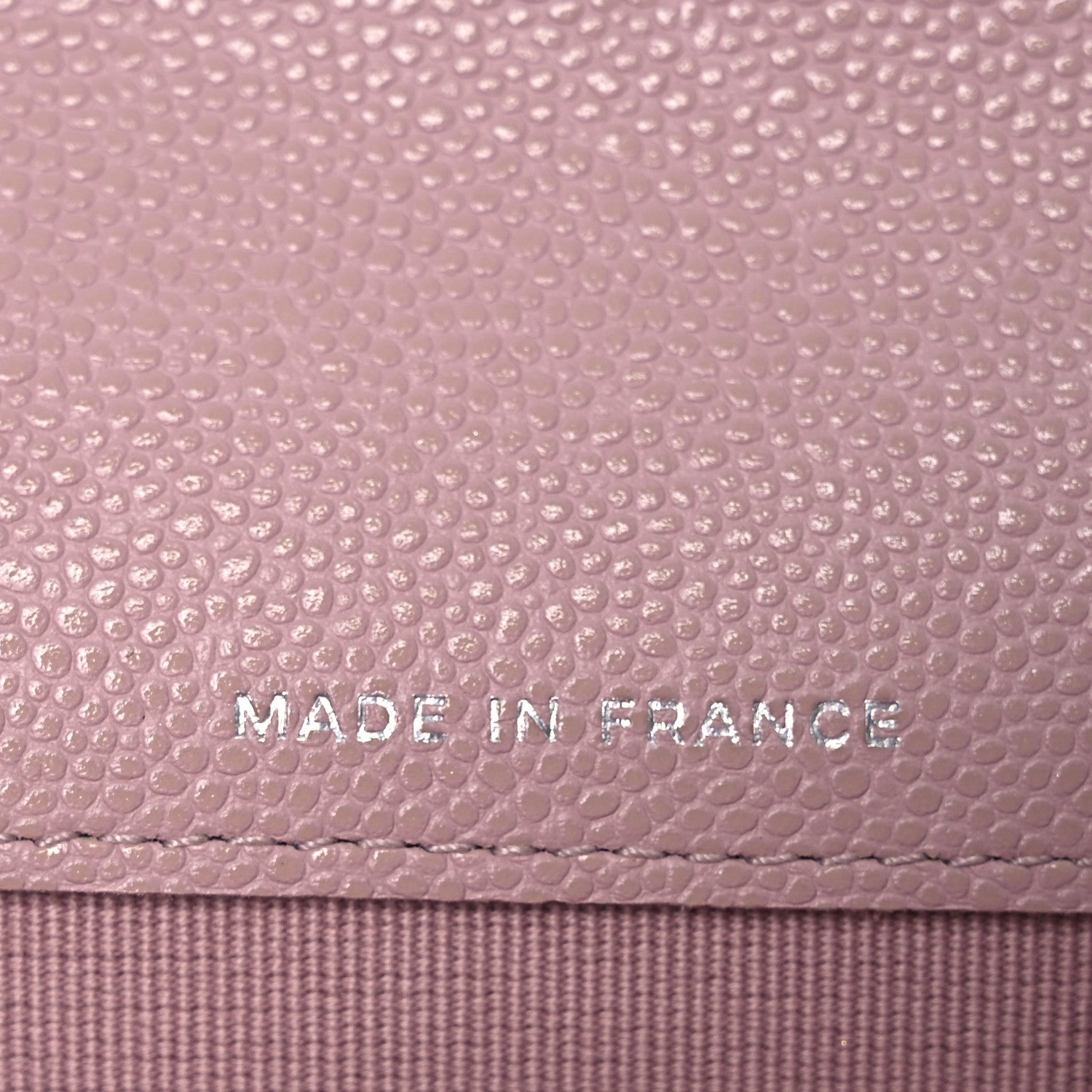Chanel Caviar Quilted Flap Card Holder Wallet Light Pink 8 of 10