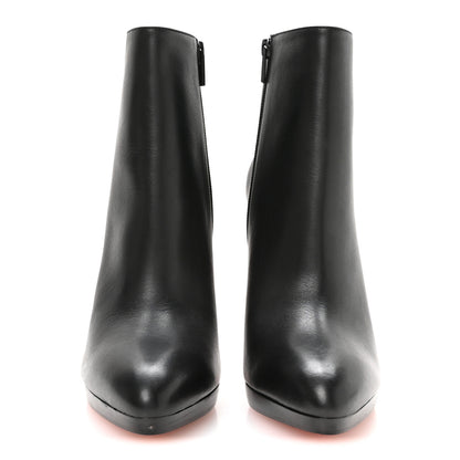 Christian Louboutin Calfskin Degrade Fannylove Alta 120 Booties 38.5 Black 3 of 8