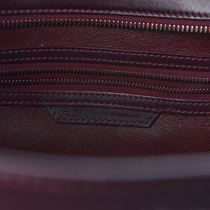 Celine Smooth Calfskin Mini Luggage Burgundy 6 of 9