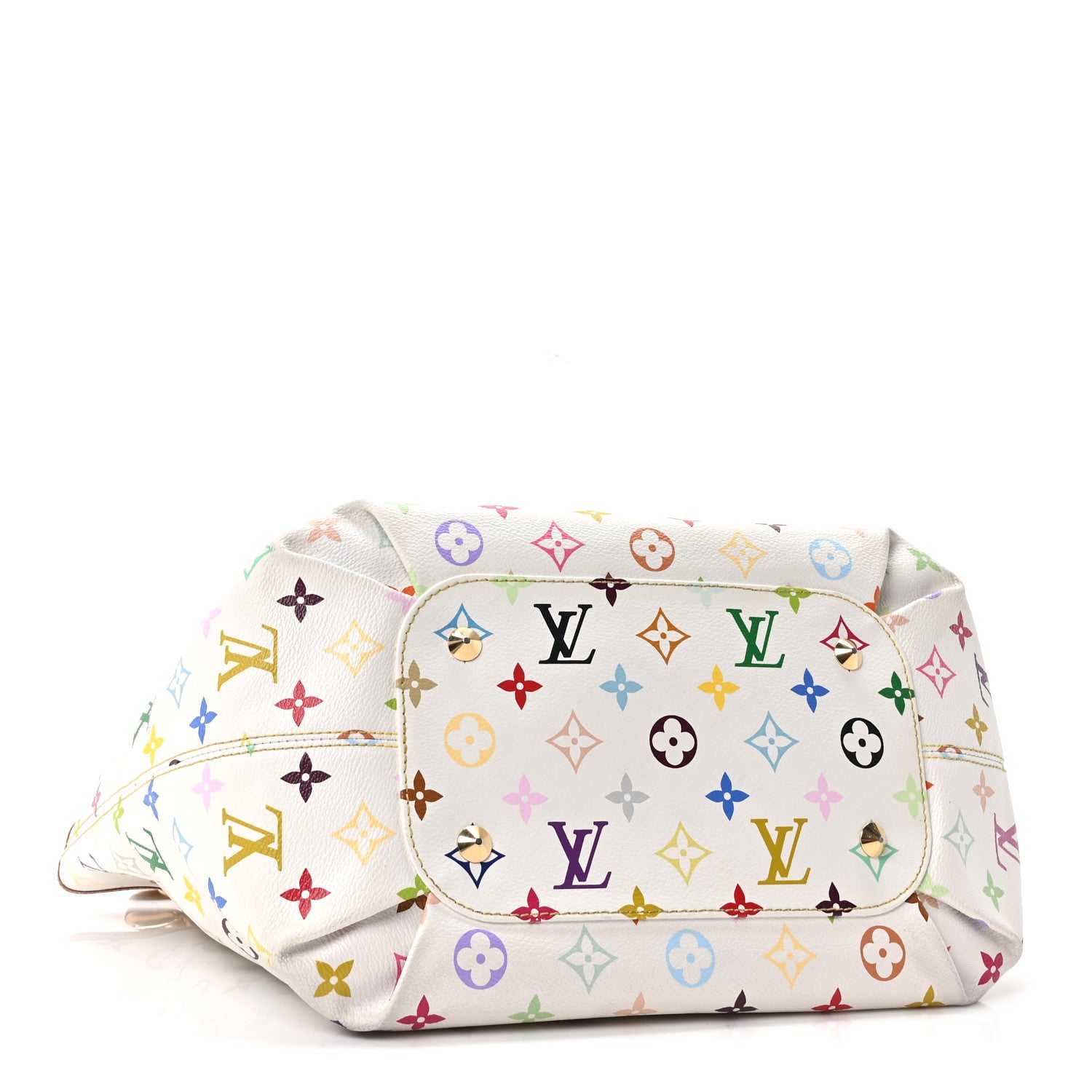 Louis Vuitton Monogram Multicolor Annie GM White 4 of 9
