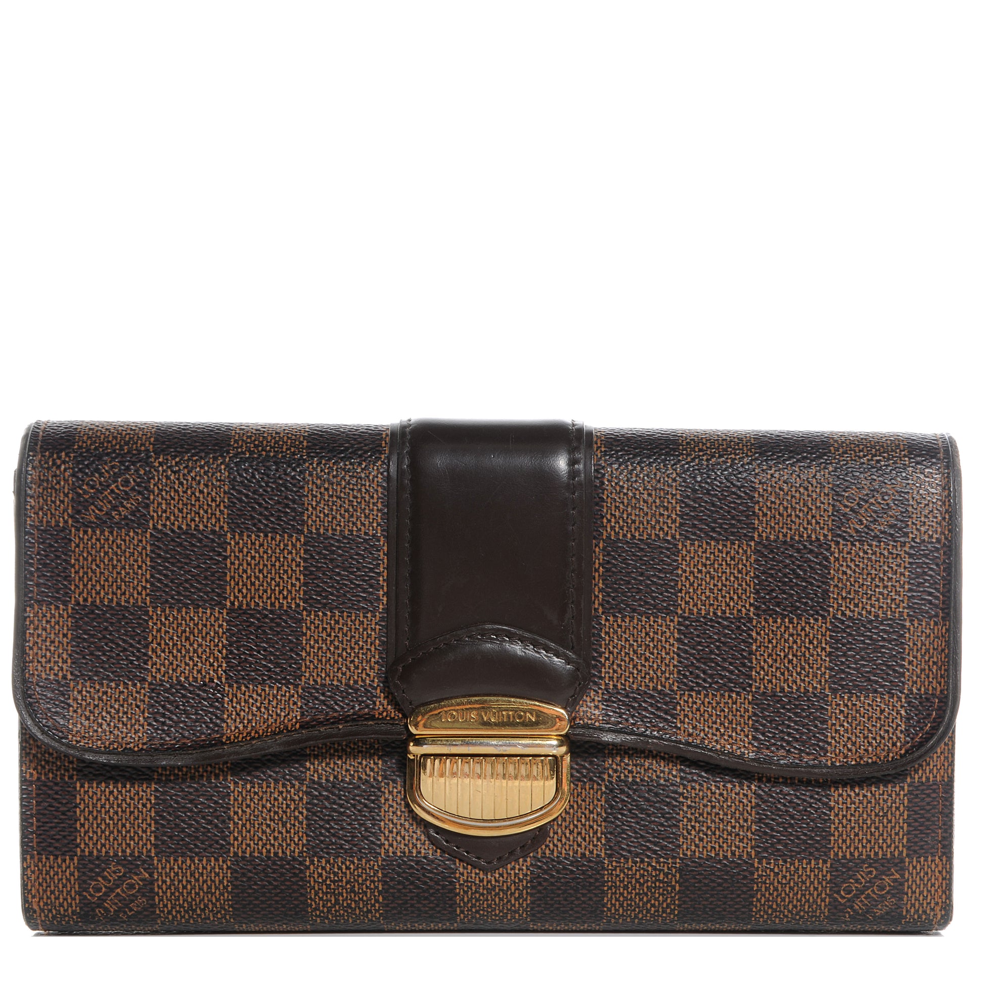 Louis Vuitton Damier Ebene Sistina Wallet 1 of 8