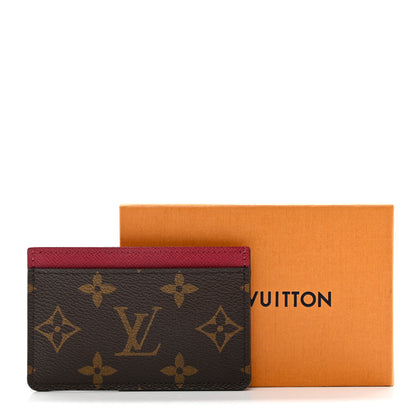 Louis Vuitton Monogram Card Holder Fuchsia 6 of 6