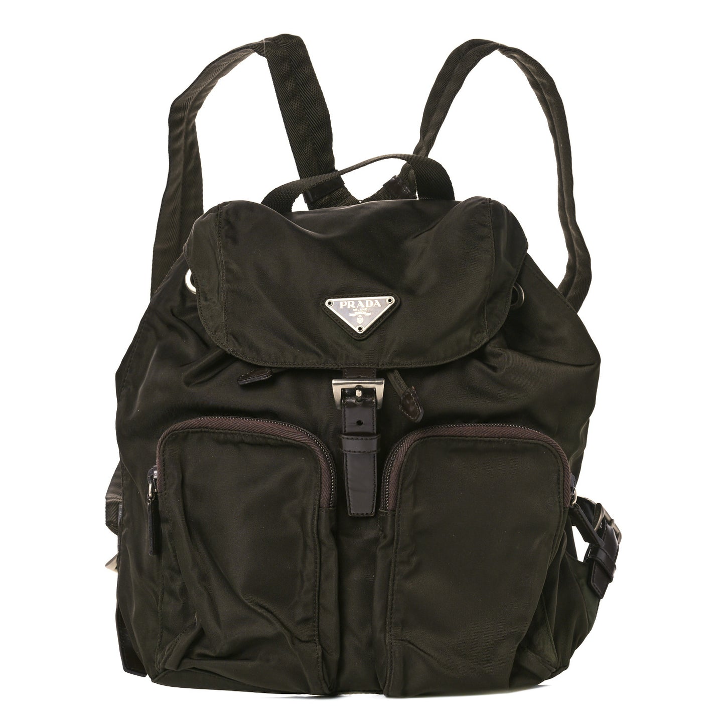 Nylon Vela Backpack Green