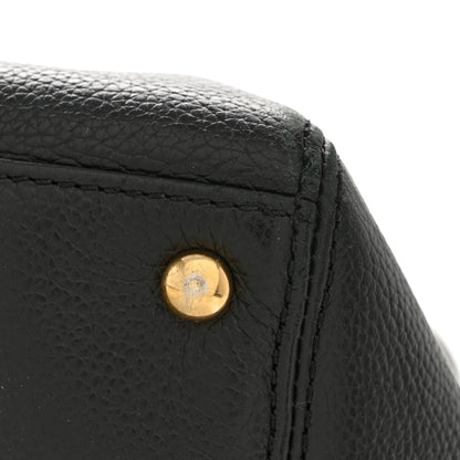 Chanel Calfskin Cerf Executive Shopper Tote Black 15 of 18