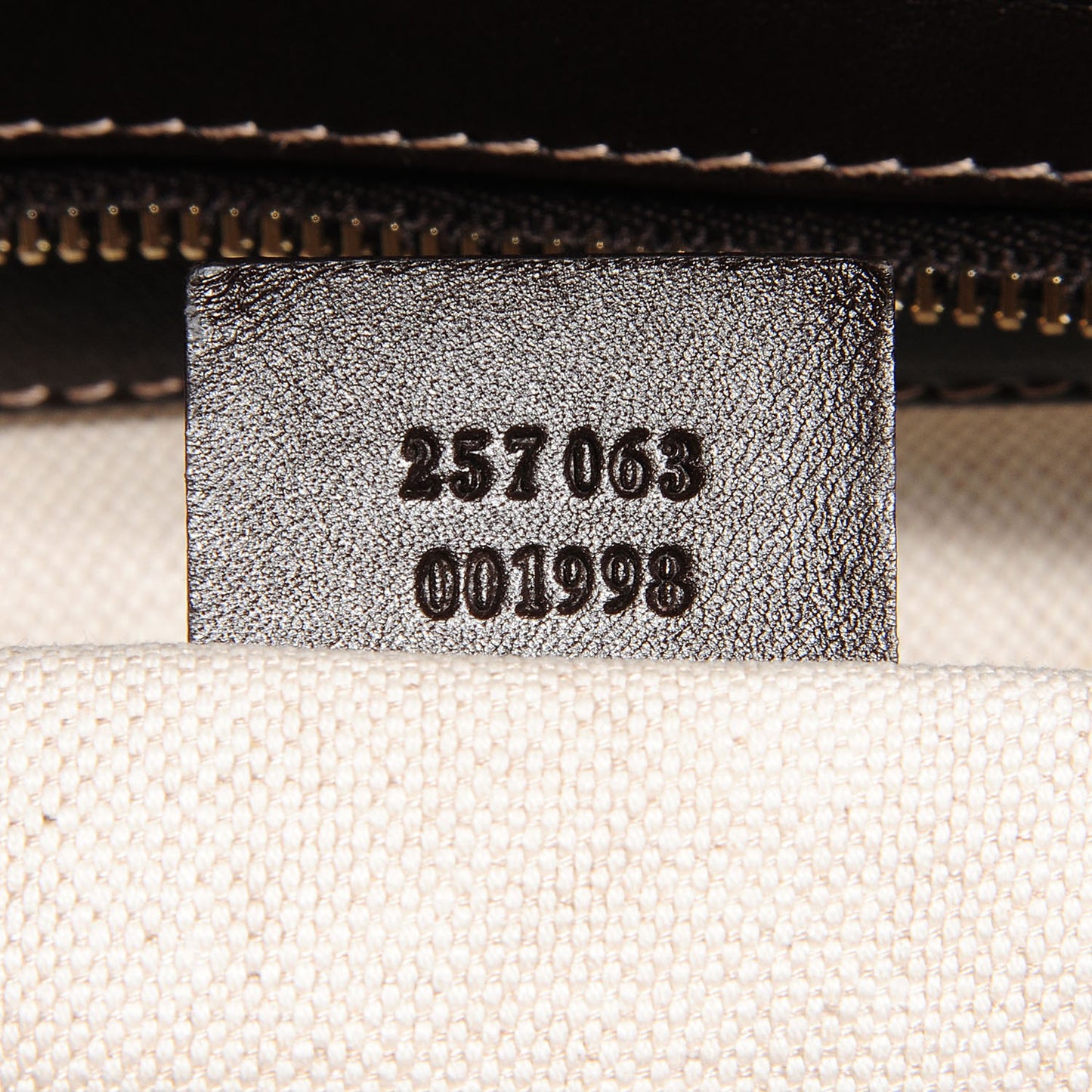 Monogram Medium Mayfair Tote Dark Brown