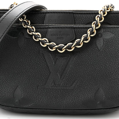 Louis Vuitton Empreinte Monogram Giant Multi Pochette Accessories Black 8 of 10