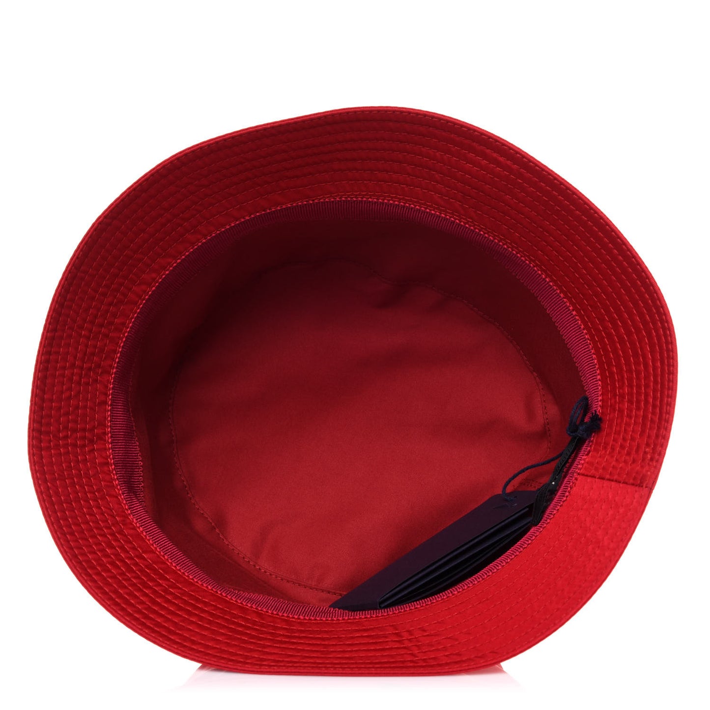 Tessuto Nylon Bucket Hat M Rosso