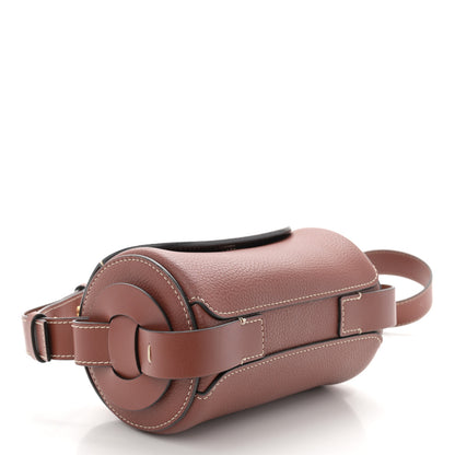 Chloe Small Grain Smooth Calfskin Mini Darryl Crossbody Sepia Brown 4 of 10