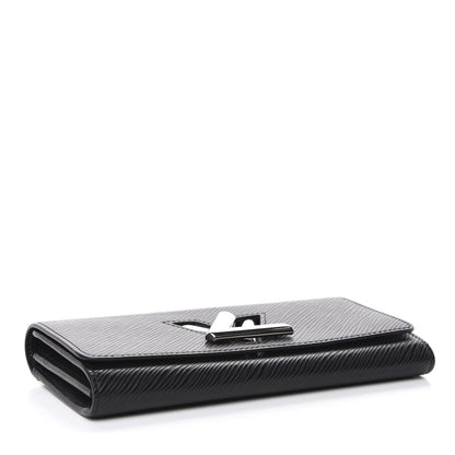 Louis Vuitton Epi Twist Wallet Black 4 of 6