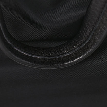 Prada Tessuto Nylon Vitello Daino Tote Black 10 of 11