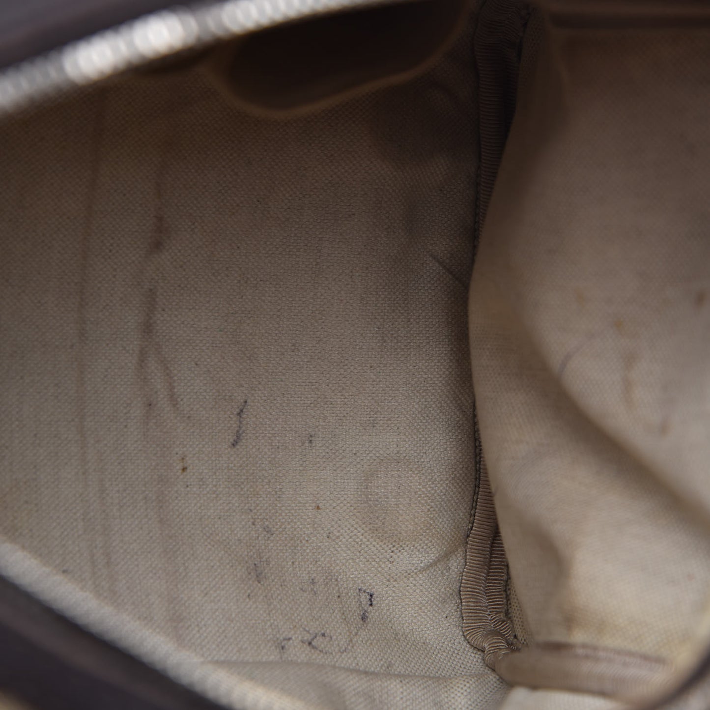 Monogram Vintage Web Medium Boston Dark Brown