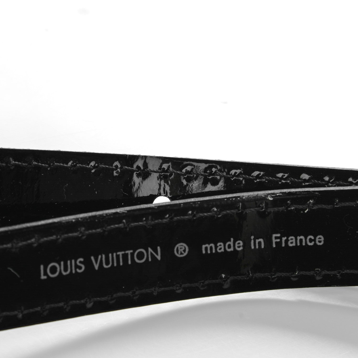 Louis Vuitton Electric Epi 16mm Adjustable Shoulder Strap Black 4 of 4