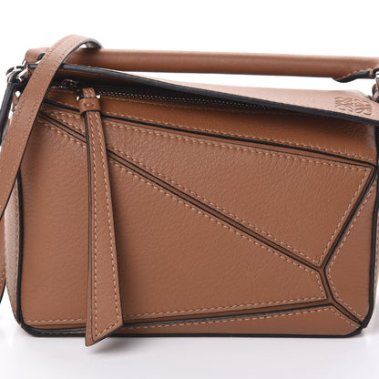 Loewe Calfskin Mini Puzzle Bag Tan 7 of 9