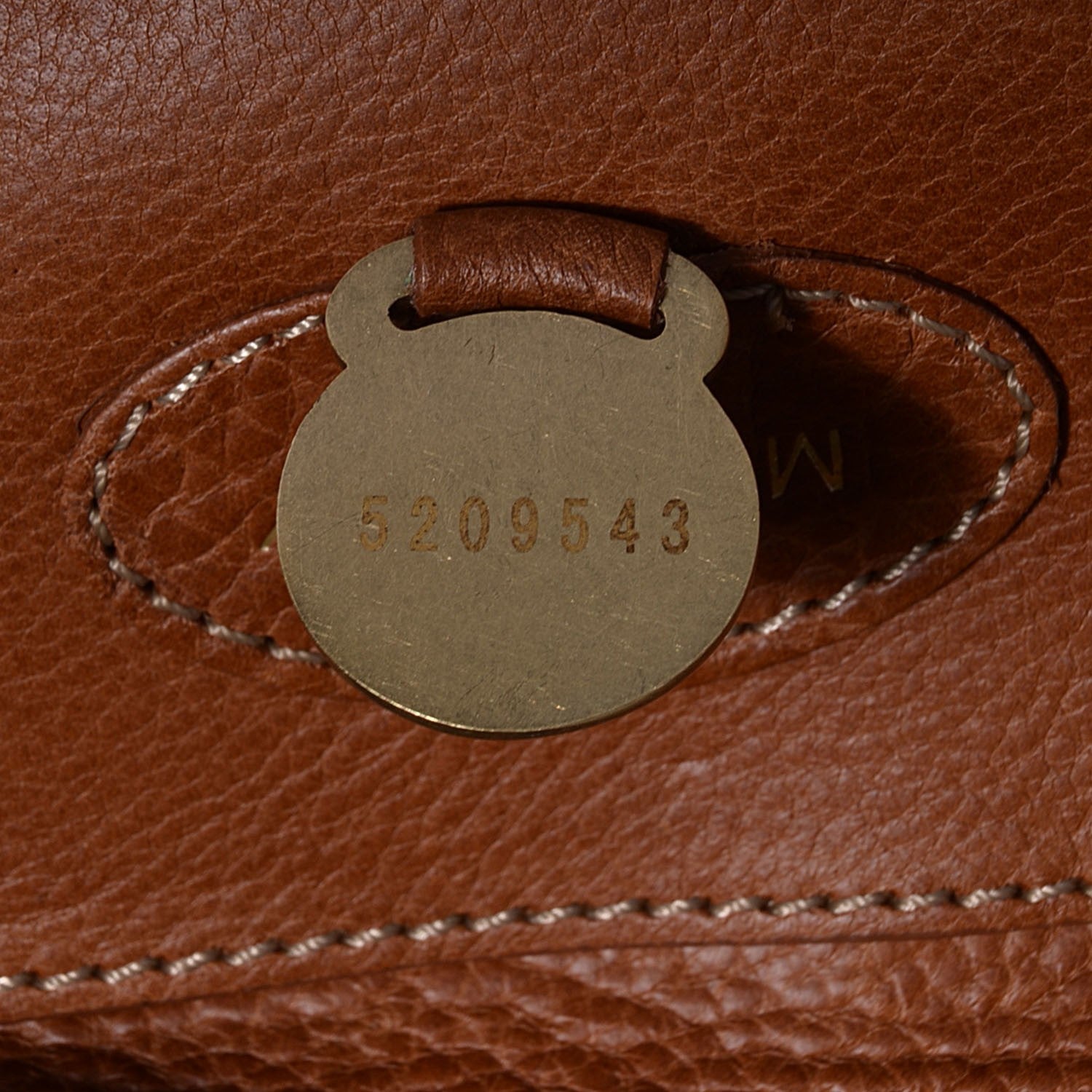 Mulberry Natural Leather Bayswater Oak 9 of 11