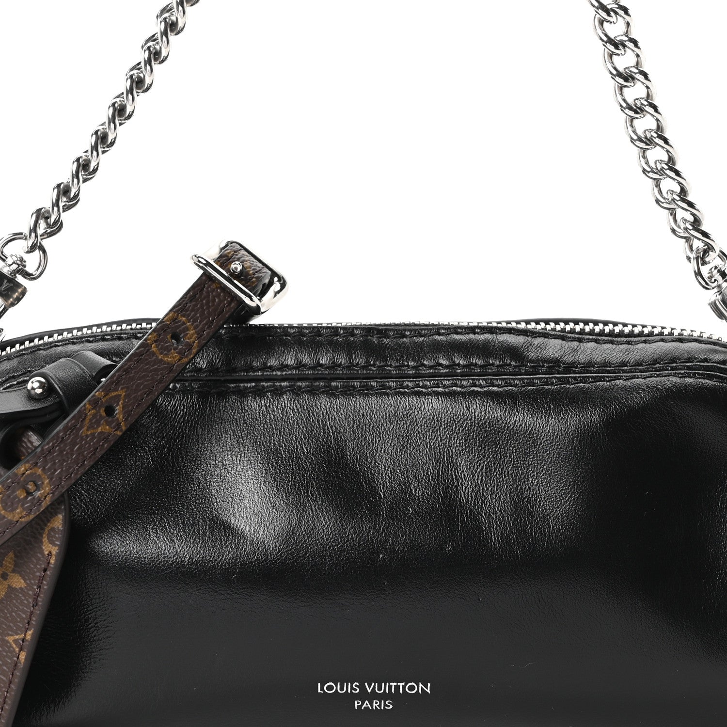 Louis Vuitton Lambskin Pochette Vibe Black 7 of 9