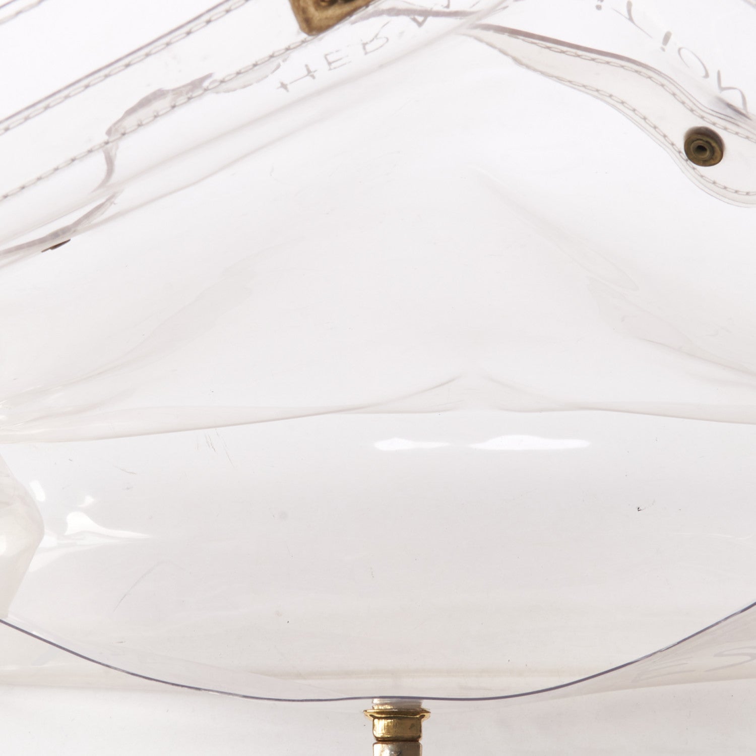 Hermes Vinyl Souvenir De L'Exposition Kelly Transparent 4 of 8