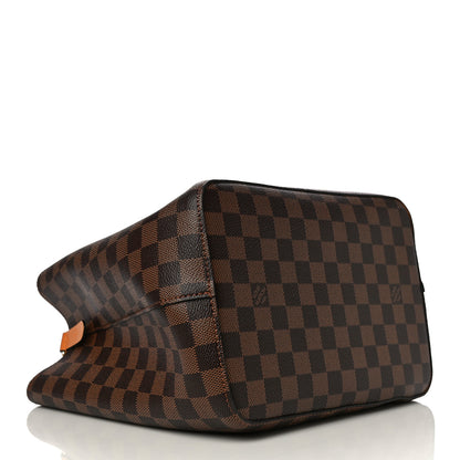 Louis Vuitton Damier Ebene Neonoe MM Safran 4 of 10