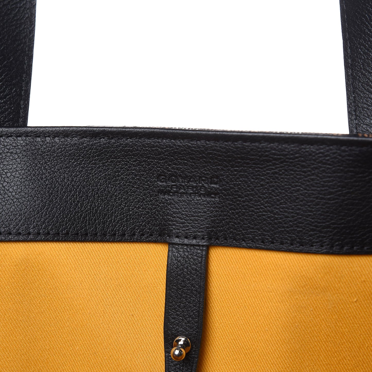 Goyardine Voltaire III Tote Black