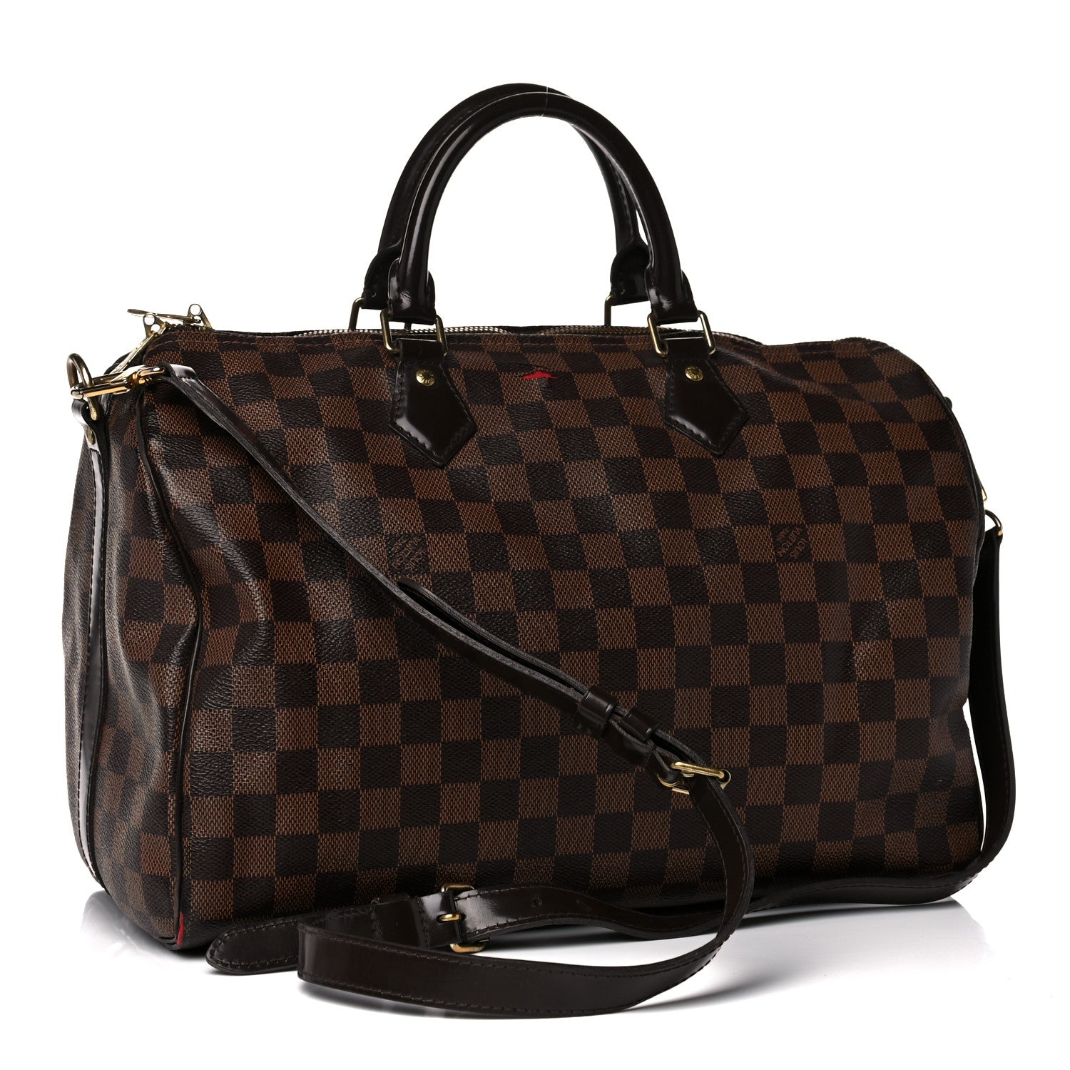 Louis Vuitton Damier Ebene Speedy Bandouliere 35 3 of 26