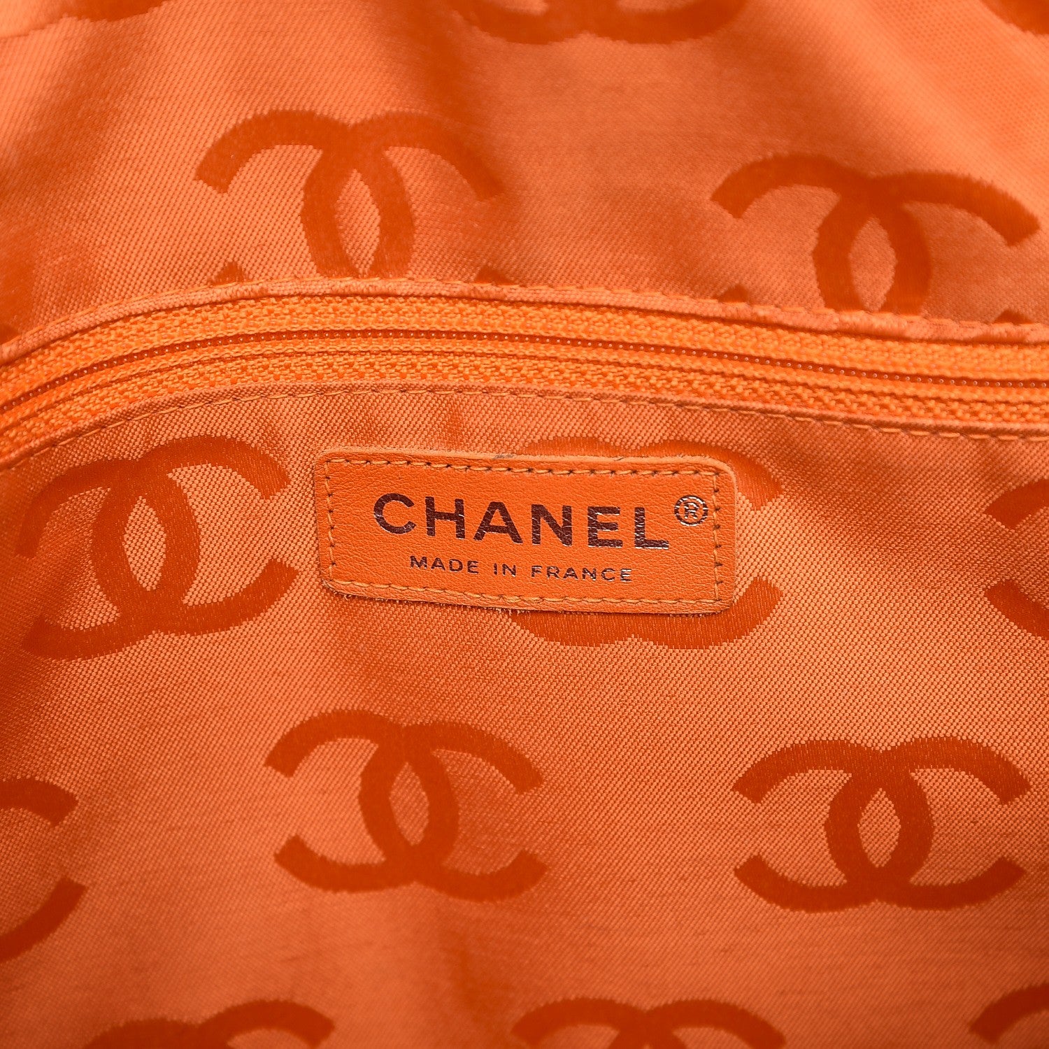 Chanel Calfskin Quilted Large Cambon Flap Brown Beige 6 of 11