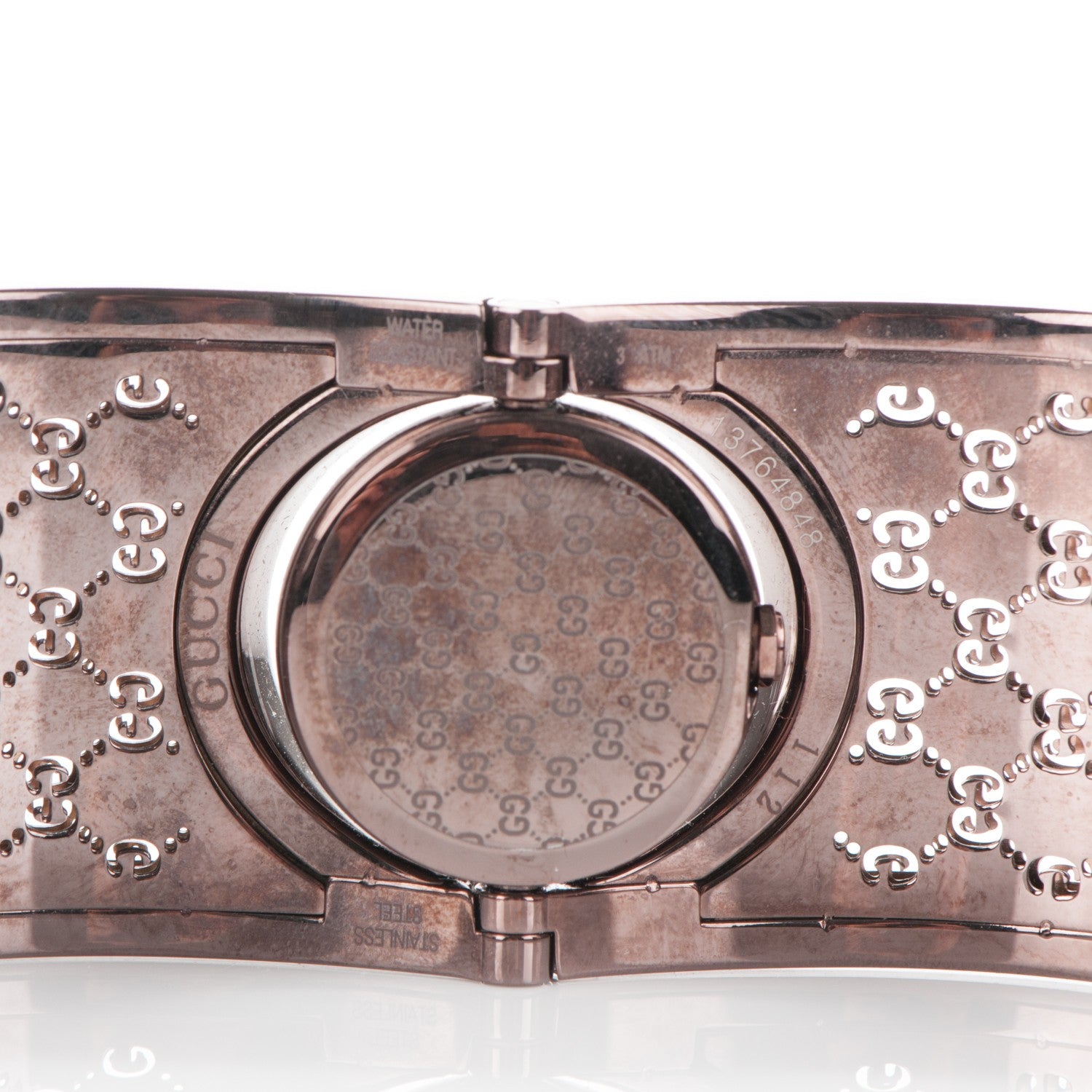 Gucci Stainless Steel 33mm Twirl Quartz Watch Bronze 4 of 6