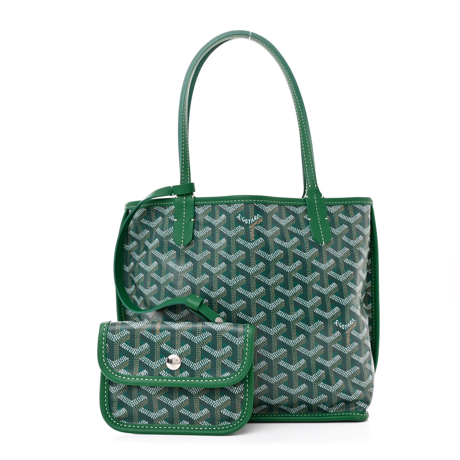 Goyard Goyardine Reversible Mini Anjou Green 3 of 19