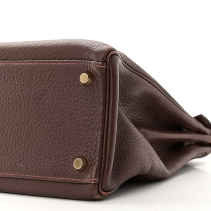 Hermes Togo Kelly Retourne 32 Havane 9 of 10