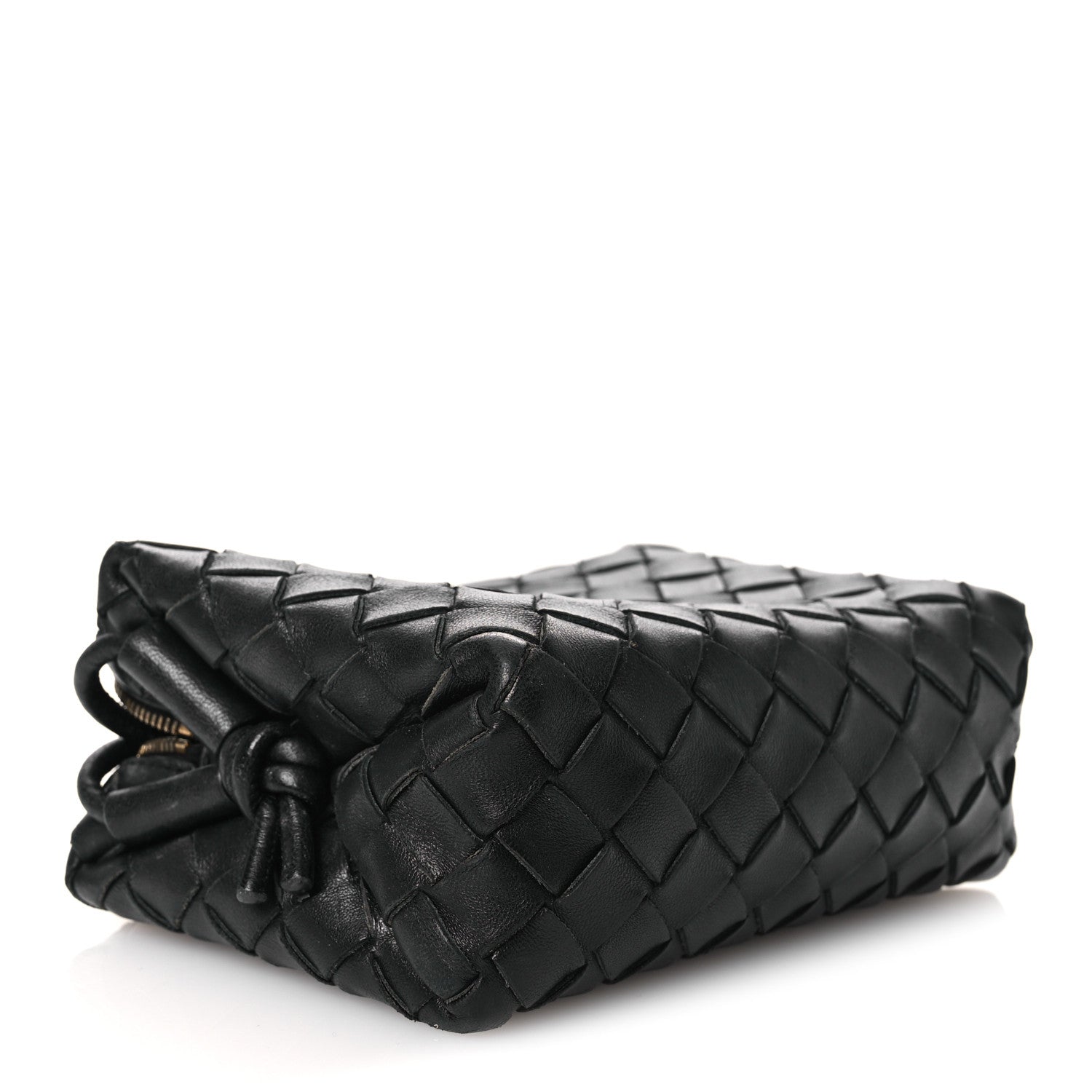 Bottega Veneta Nappa Intrecciato Mini Loop Camera Bag Black 4 of 12