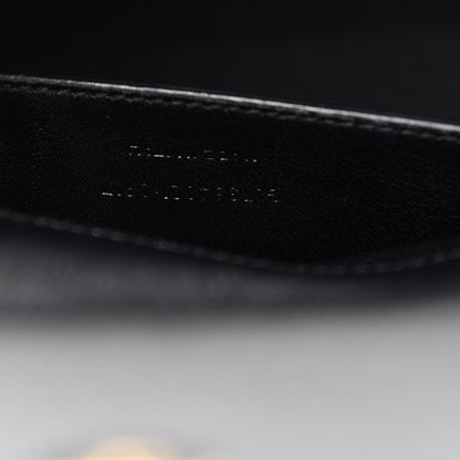 Saint Laurent Grain De Poudre Medium Classic Monogram Kate Satchel Black 10 of 11